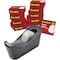 Scotch Tape Pack w/Dispr, Extra Adhesive, 3/4"x1000", 10 Rolls/PK, CL PK MMM700K10C18BLK - alternate 2